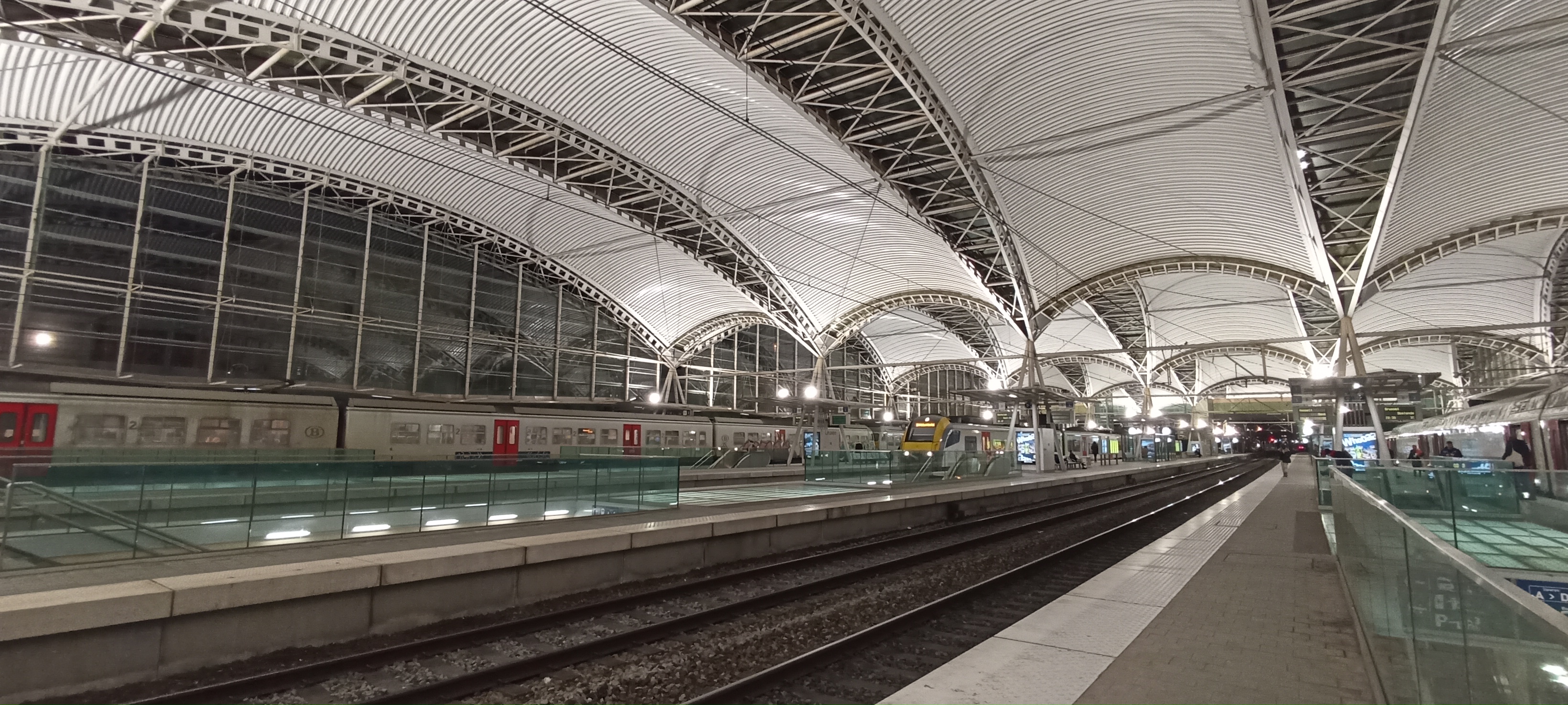 Die Bahnhofshalle in Leuven